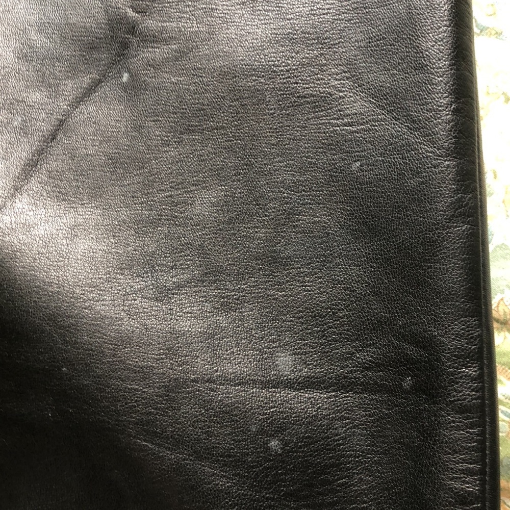 Prada Buttery black leather dress - Picture 8 of 11